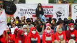 Potret Aksi Memperingati Hari Perempuan di Yogyakarta