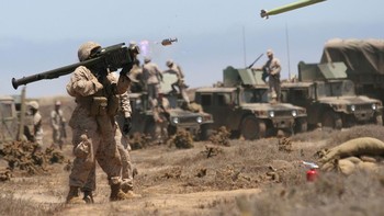 AS dan anggota NATO sejauh ini telah mengirimkan 2.000 unit misil FIM-92 Stinger ke pihak Ukraina.  Foto: Wikipedia