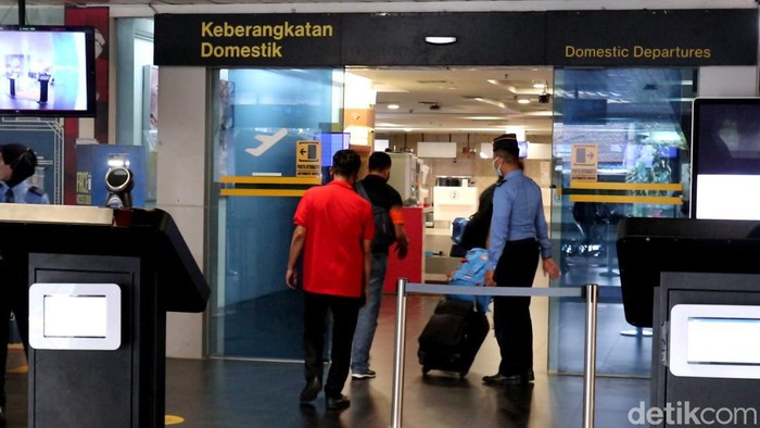 Suasana di Bandara Husein Sastranegara Bandung
