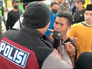 Pukul Polisi Saat Demo Minyak Goreng, 6 Mahasiswa Makassar Jadi Tersangka