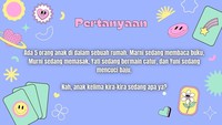 Si anak kelima ngapain ya? Coba dibaca dengan teliti.