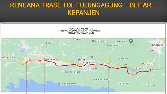 24 Desa di Kab Blitar Akan Dilewati Jalan Tol Kepanjen-Tulungagung