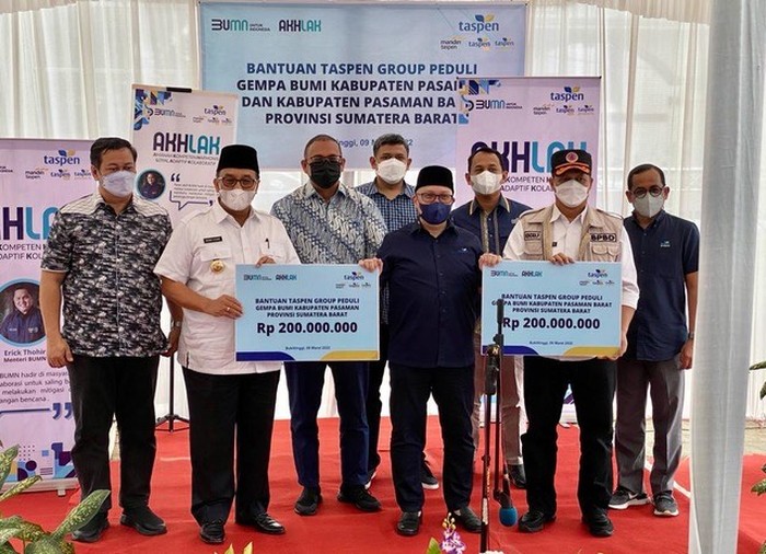 Andre & Taspen Bagi Bantuan