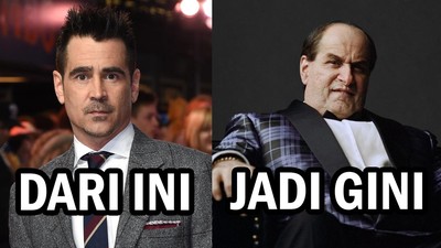 Transformasi Mencengangkan Colin Farrell Jadi Penguin