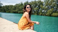 Jennifer Maje disebut sebagai pemersatu bangsa oleh warganet lewat unggahan-unggahan di Instagram. (Foto: dok. Instagram @jennifer.maje) 