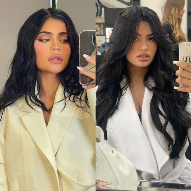 Julia Medeiros adalah wanita asal Brazil yang kecantikannya jadi viral. Banyak orang menyebut ia mirip dengan bintang reality show sekaligus pebisnis, Kylie Jenner. Foto: Instagram@juju.brazil