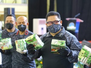 BNN Sita 121 Kg Sabu di Januari-Februari, 10 Orang Jadi Tersangka