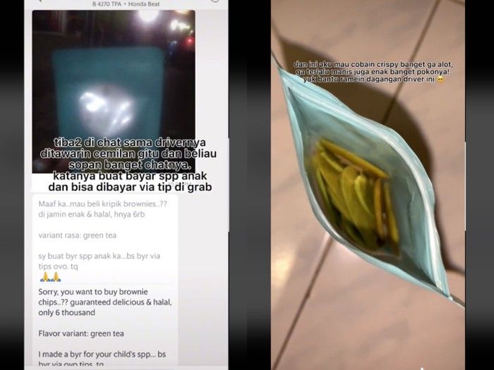 Kisah haru driver ojol makanan
