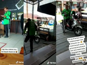 Kisah Perjuangan Driver Ojol saat Antar Makanan Ini Bikin Haru