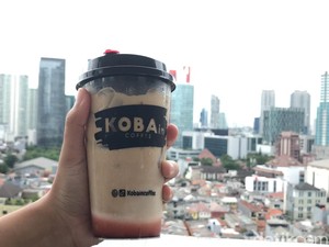 Kobain Coffee: Asyiknya Minum Kopi di Rooftop Mall yang Lagi Viral