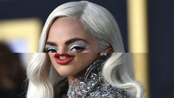 Lady Gaga. Katie Nelson via Boredpanda