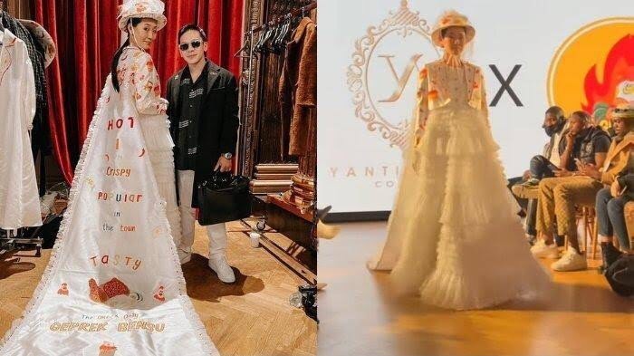 Koleksi Yanti Adeni kolaborasi dengan Geprek Bensu.