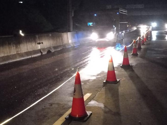 Lalin Tol Pandaan-Malang yang Sempat Longsor Bisa Dilewati 2 Lajur