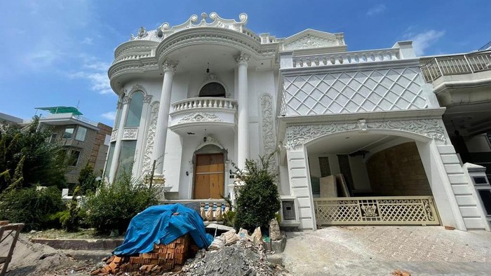 Penampakan rumah mewah Indra Kenz di Medan yang disita Bareskrim (Dok. Bareskrim)
