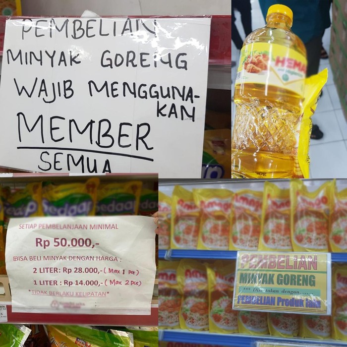 Penjualan minyak goreng bersyarat di Surabaya