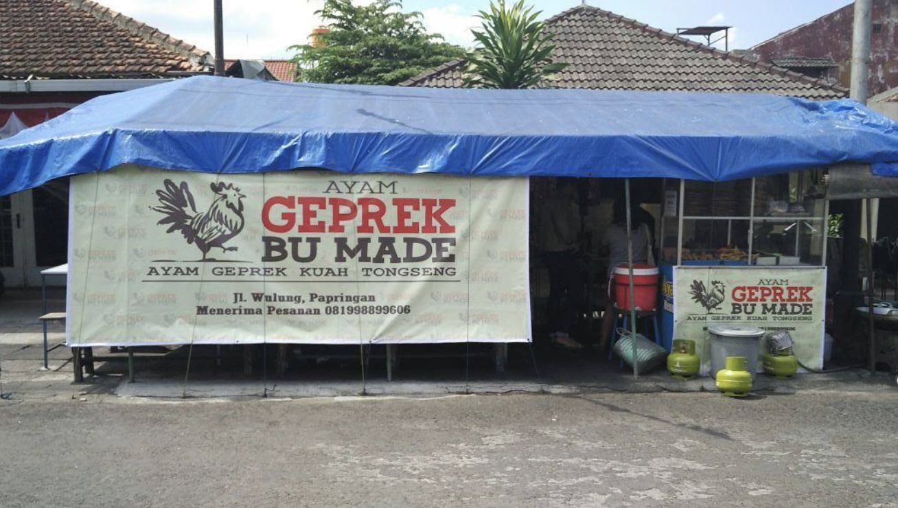 Rekomendasi ayam geprek di Jogja