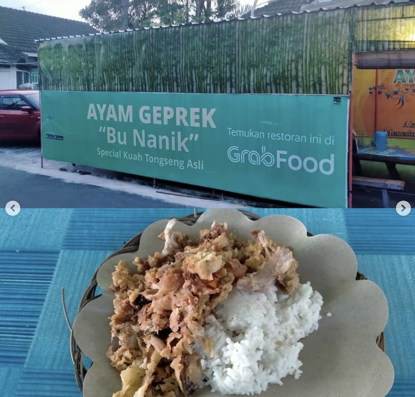 Rekomendasi ayam geprek di Jogja