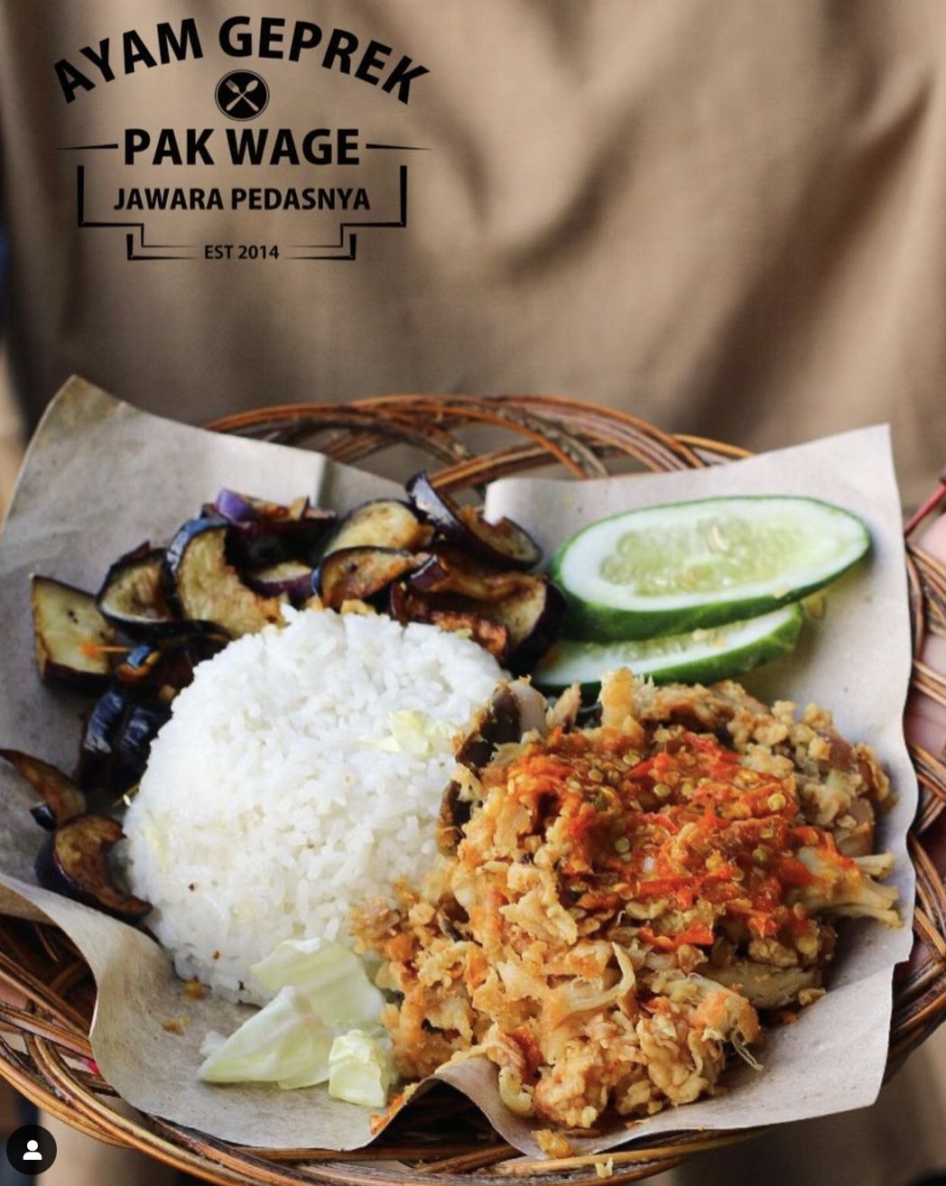 Rekomendasi ayam geprek di Jogja