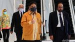 Airlangga Bertemu Surya Paloh Bahas Isu Penundaan Pemilu