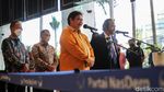 Airlangga Bertemu Surya Paloh Bahas Isu Penundaan Pemilu