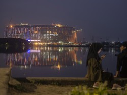 Berdasarkan laporan mingguan ke-131 dari PT Jakarta Propertindo mencatat bahwa progres realisasi pembangunan stadion itu telah mencapai 98,26 persen.