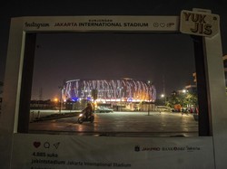 Pembangunan JIS ditargetkan rampung pada Maret 2022 mendatang.
