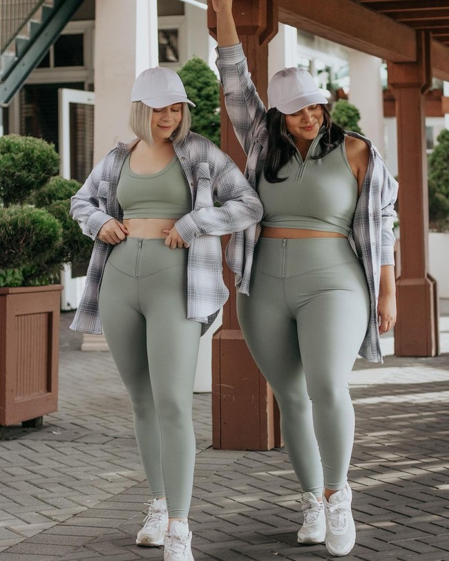 Style bukan Size, karena apapun bentuk tubuh, ukuran, atau budaya, kamu cantik, tulis Maria.Foto: Instagram @denisemmercedes