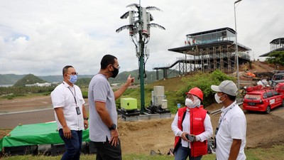 Intip Persiapan Infrastruktur Telekomunikasi untuk MotoGP 2022 Mandalika