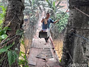 Jembatan Wiratman Karkasa Tuntas, Jembatan Indiana Jones Akan Dibongkar