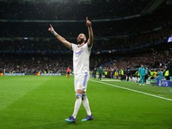Karim Benzema juga baru saja menambah pundi-pundi hat-trick, kini sudah empat kali (Getty Images/Gonzalo Arroyo Moreno)