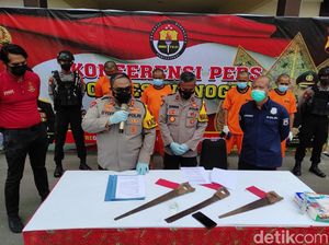 Polisi Tangkap 4 Pelaku Illegal Logging Sonokeling di Wonogiri