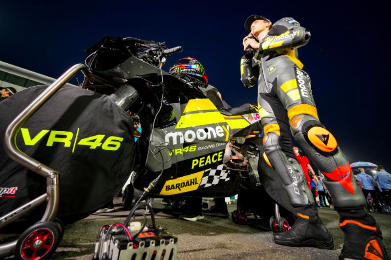 Luca Marini di MotoGP Qatar