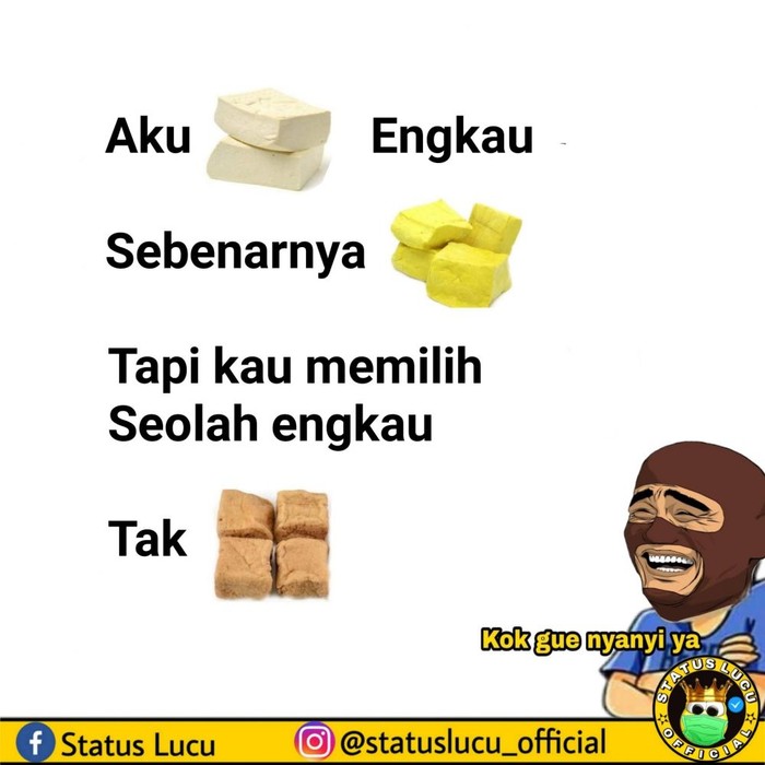10 Meme Tentang Tahu Ini Bikin Bingung sekaligus Ngakak
