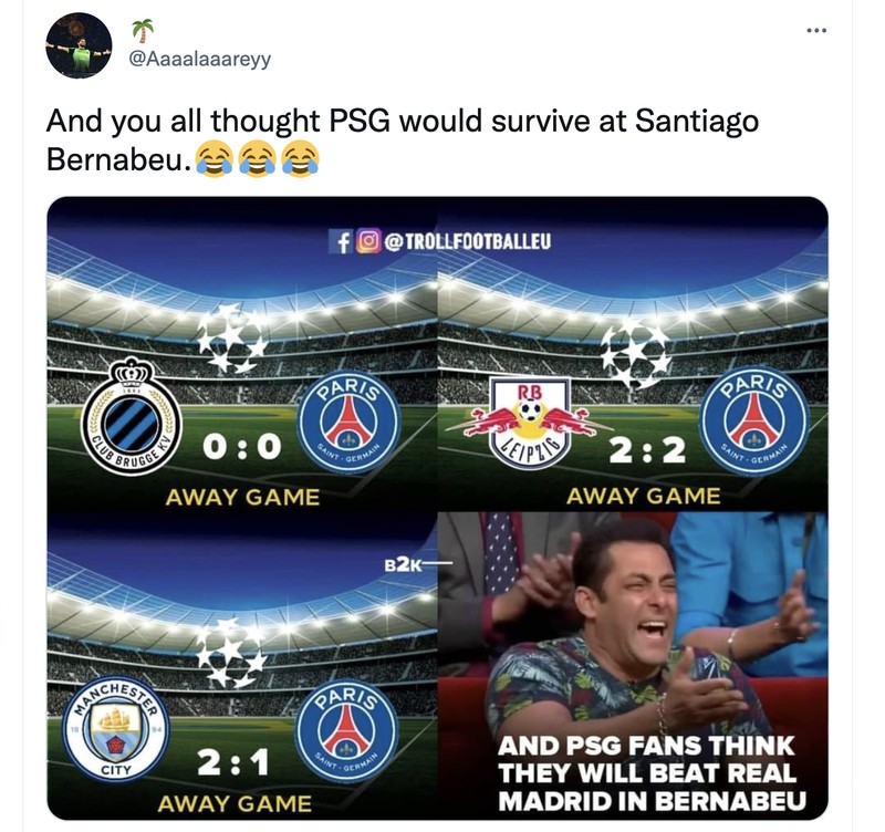 Meme PSG Messi