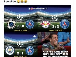 Meme PSG Dilibas Real Madrid, Lionel Messi Kena Sentil