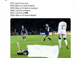 Meme PSG Dilibas Real Madrid, Lionel Messi Kena Sentil