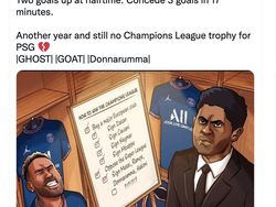 Meme PSG Dilibas Real Madrid, Lionel Messi Kena Sentil