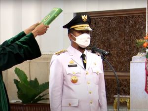 Presiden Jokowi Lantik Andi Sudirman Jadi Gubernur Sulsel 2022-2023