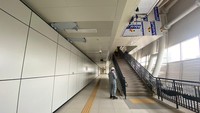 Menurut informasi yang dihimpun detikcom, progres pembangunan semua stasiun LRT mencapai 90%. Foto: Iffa Naila Safira Widyawati/detikcom