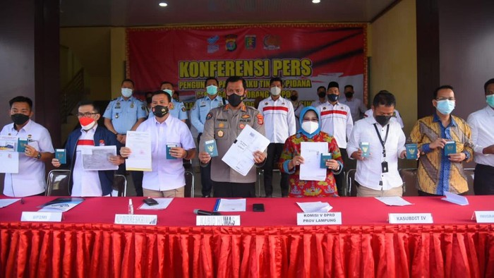 Polda Lampung tetapkan 2 orang tesangka TPPO, salah satunya ASN