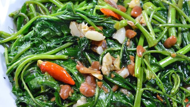 Resep Tumis Kangkung Bumbu Tauco