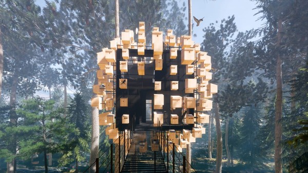 Hotel ini bernama Treehotel, sebuah hotel di Lapland, Swedia. Hotel berkonsep rumah pohon ini berpadu dengan konsep biosphere. Hotel ini bernama Treehotel, sebuah hotel di Lapland, Swedia. Hotel berkonsep rumah pohon ini berpadu dengan konsep biosphere.