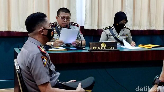 AKBP M menjalani sidang kode etik.
