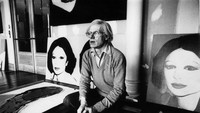 Ini potret Andy Warhol di masa lampau.  Foto: Getty Images/John Minihan