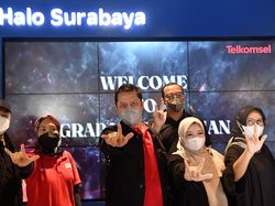 Asyik Banget! Ini Bukan Cafe, Tapi Grapari Telkomsel di Jawa Timur