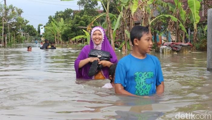 Banjir di Sumobito Jombang