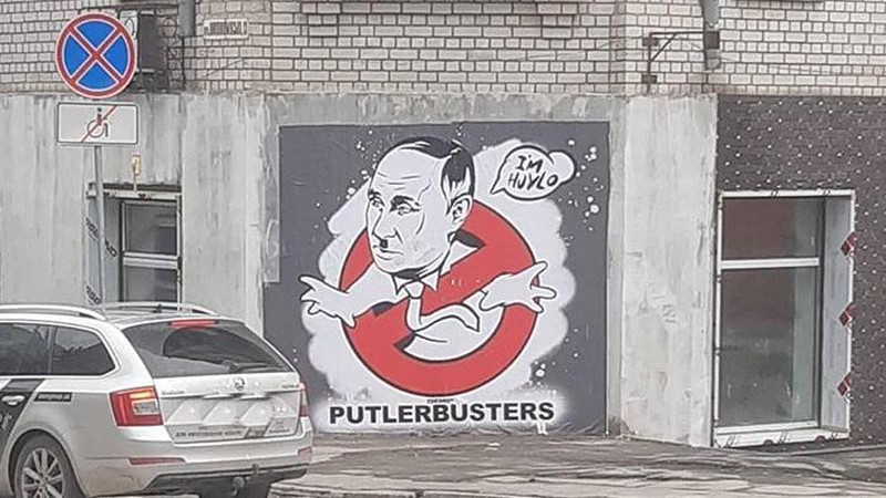 Deretan Mural Dukungan untuk Ukraina dari Berbagai Penjuru Dunia