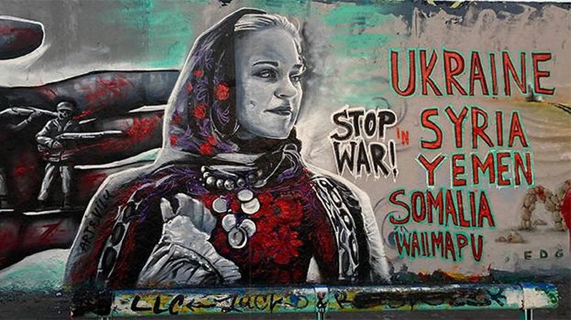 Deretan Mural Dukungan untuk Ukraina dari Berbagai Penjuru Dunia