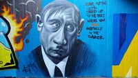 Deretan Mural Dukungan untuk Ukraina dari Berbagai Penjuru Dunia