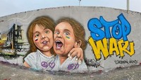 Deretan Mural Dukungan untuk Ukraina dari Berbagai Penjuru Dunia